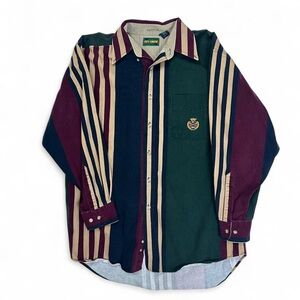 Multicolor Striped Men's Shirt